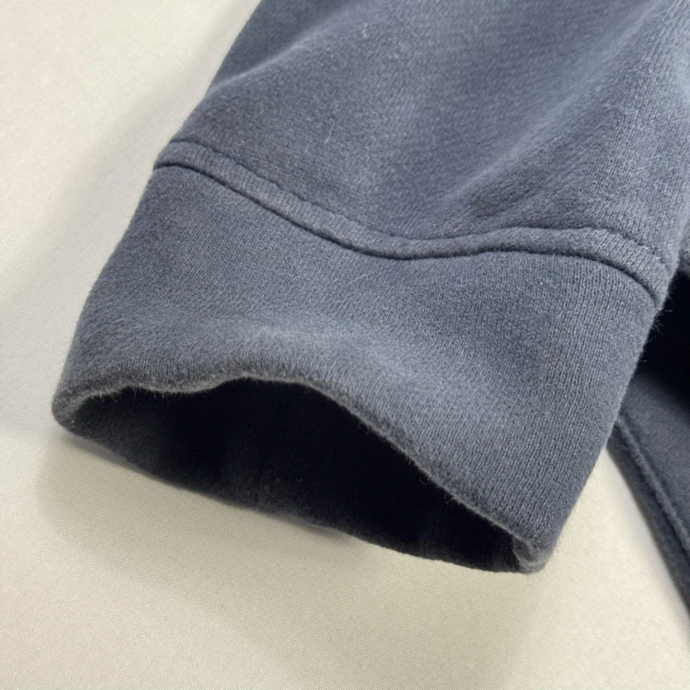 Lululemon Be True Fleece Hoodie Womens 6 Navy‎ Blue Full Zip Quilted Drawstring